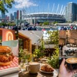 Gourmet fried chicken and donuts from a local restaurant to eat near BC Place Vancouver.