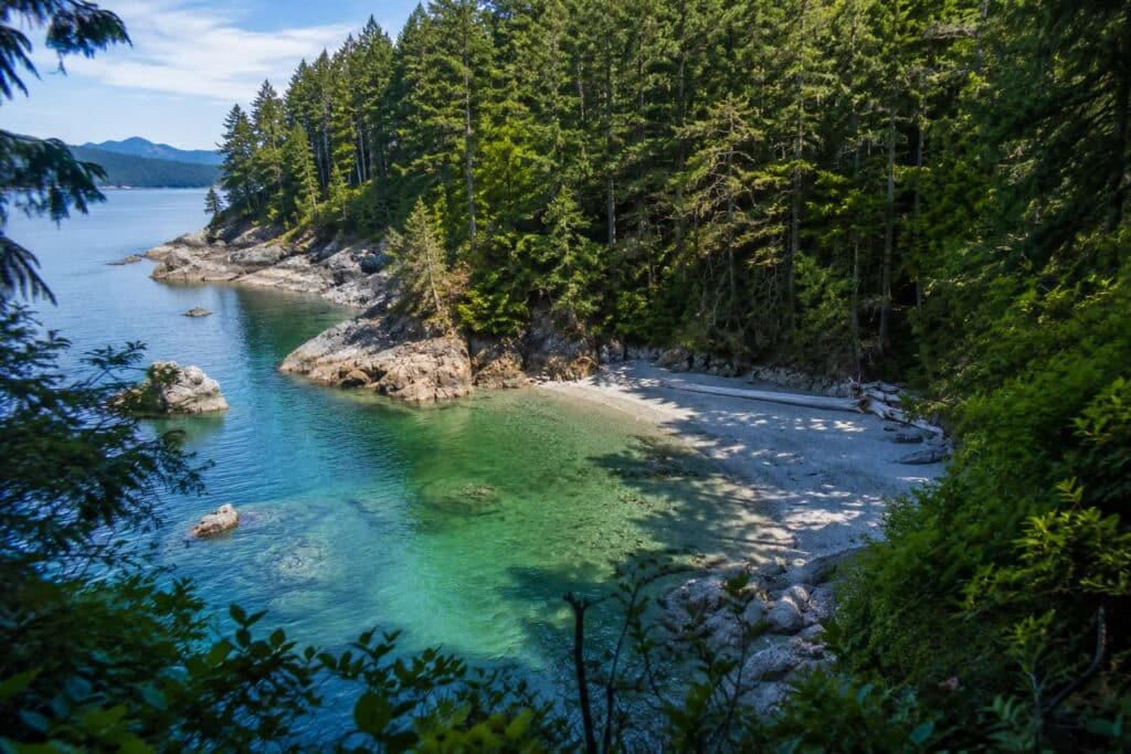 A hidden beach in BC, one of the top Vancouver secret spots to visit in 2026