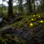 Searching for hidden fireflies in Vancouver BC during the summer season