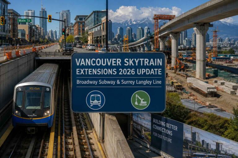 Vancouver SkyTrain Extensions 2026 Update: 2 Major Milestones & A Missed Opportunity